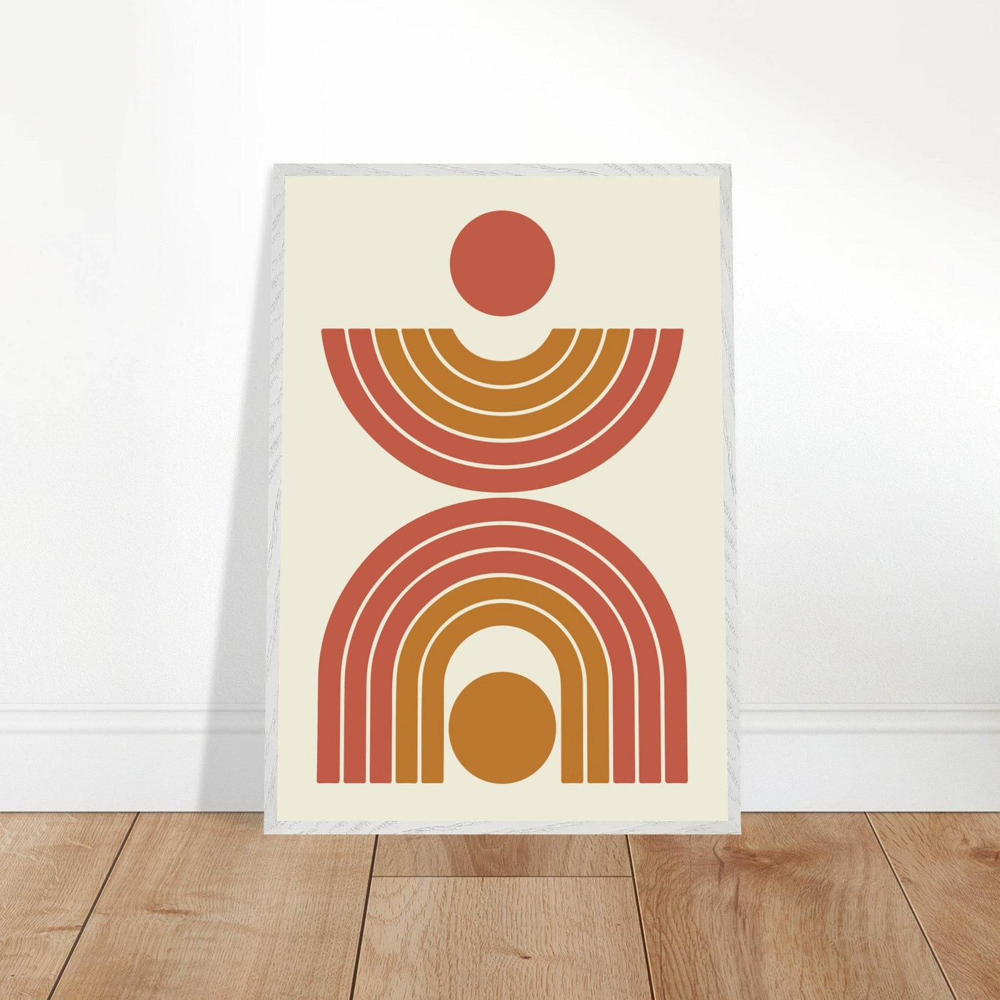 Abstract Desert Landscape Textured - Vibrantwalls