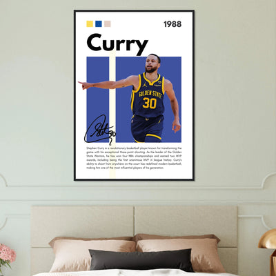 Stephen Curry Chef Curry Warriors Framed Poster Vibrantwalls