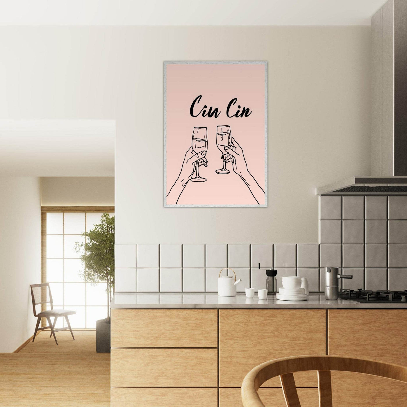 Cin Cin Toast Art Print - Vibrantwalls