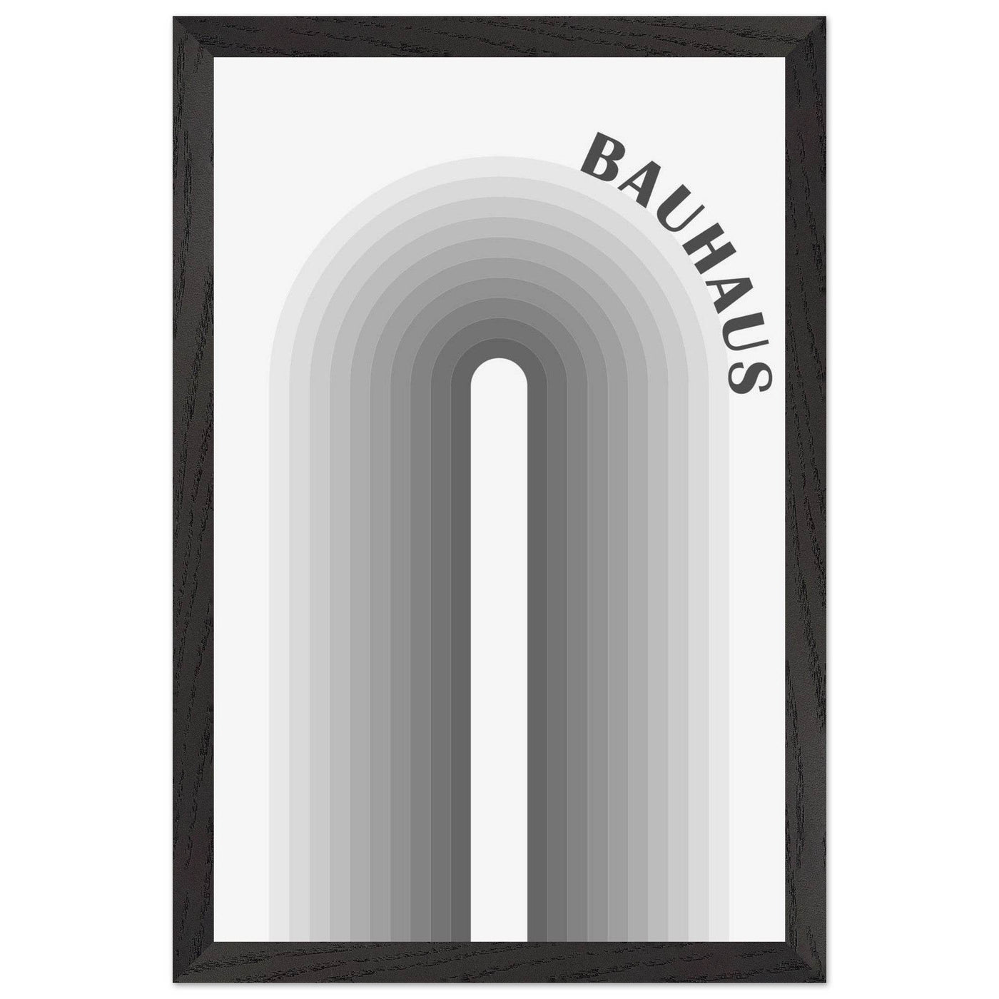 Bauhaus-Style Gradient Arch - Vibrantwalls