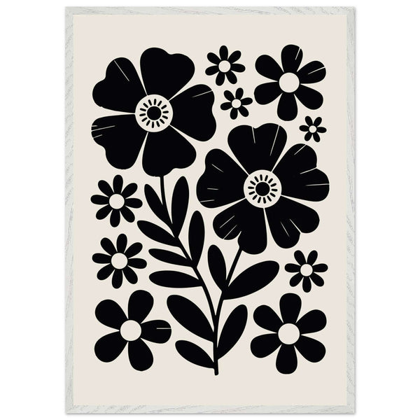 Minimalist Floral Meadow Print Wall Art - Vibrantwalls