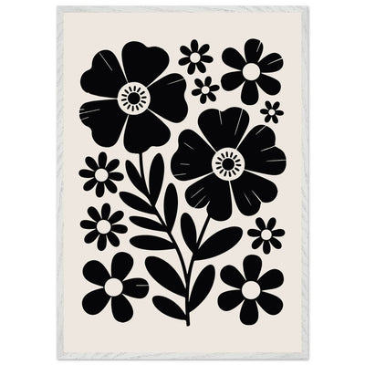 Minimalist Floral Meadow - Vibrantwalls