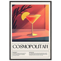 Cosmopolitan Cocktail Poster Wall Art - Vibrantwalls