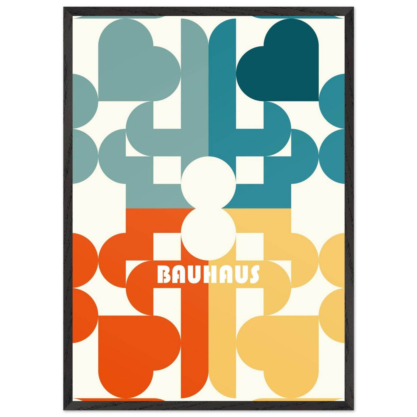 Bauhaus Geometric Shape - Vibrantwalls