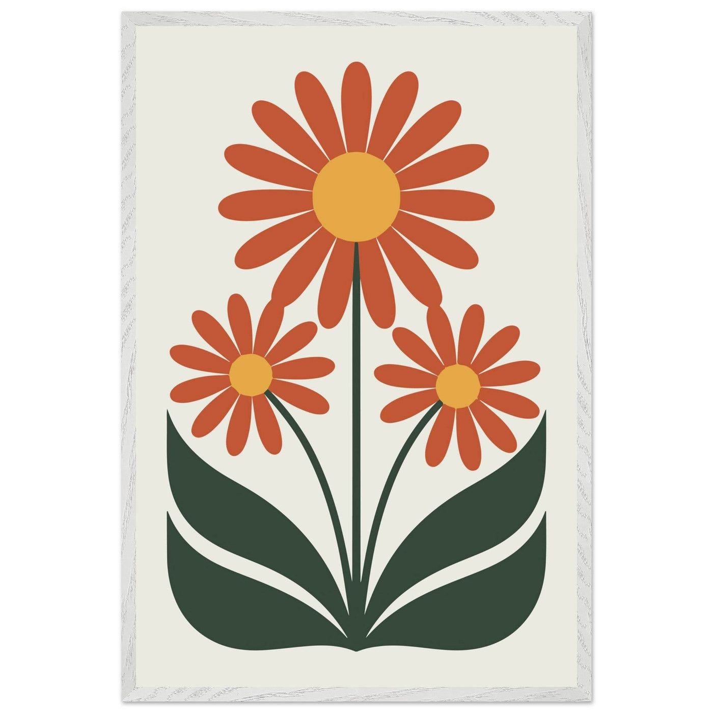 Abstract Floral Delight - Vibrantwalls