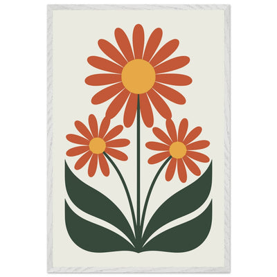 Abstract Floral Delight - Vibrantwalls