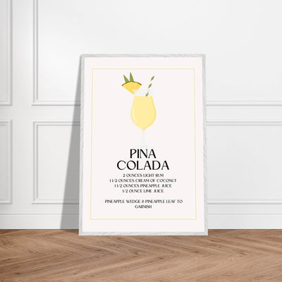 Pina Colada Cocktail Recipe - Vibrantwalls