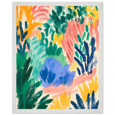 Abstract Floral Delight - Vibrantwalls