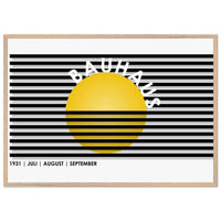 Bauhaus Style The Blue Tunnel 1931 Movement Design Wall Art - Vibrantwalls