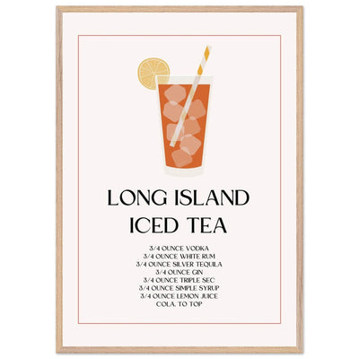 Long Island Iced Tea Recipe Strong Cocktail - Vibrantwalls