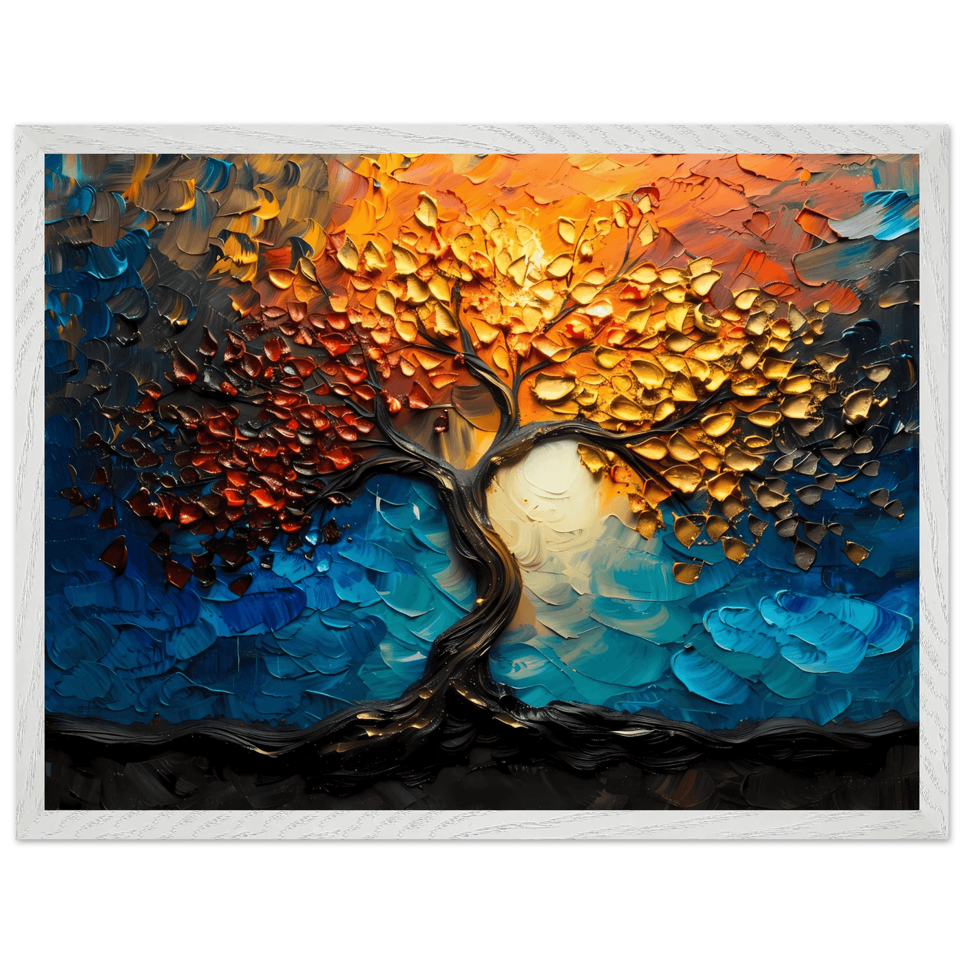 The Tree of Life Premium Wooden - Vibrantwalls