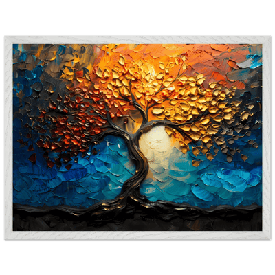 The Tree of Life Premium Wooden - Vibrantwalls
