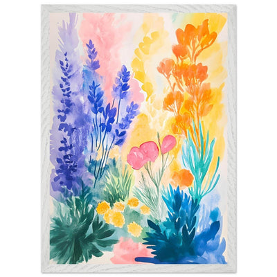 Abstract Floral Garden Matisse - Vibrantwalls