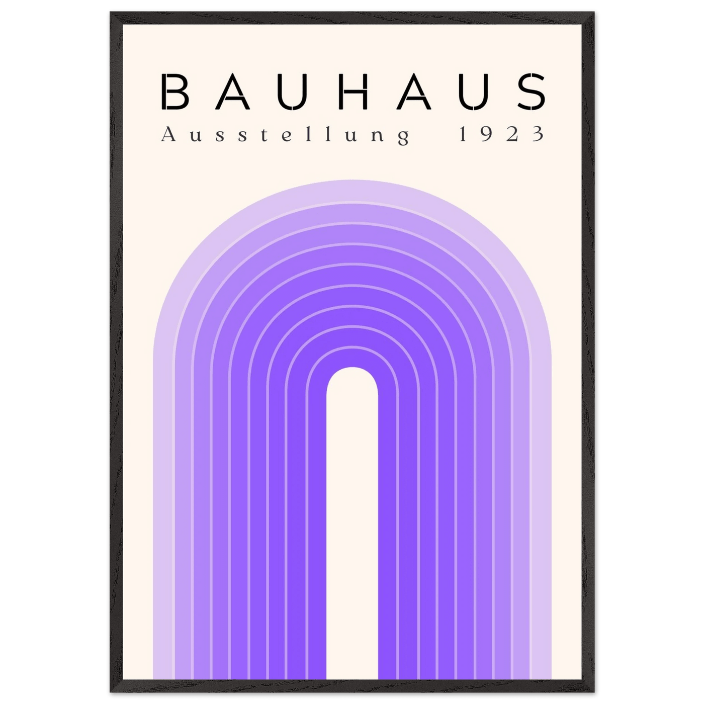 Bauhaus Ausstellung 1923 Violet - Vibrantwalls