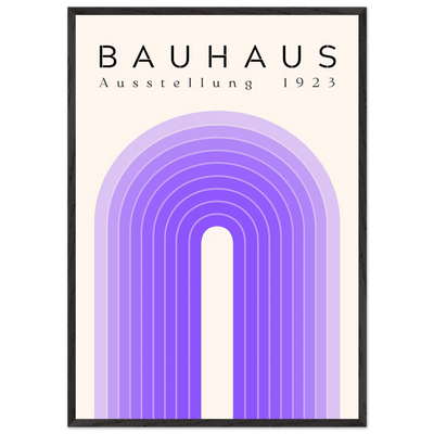 Bauhaus Ausstellung 1923 Violet - Vibrantwalls
