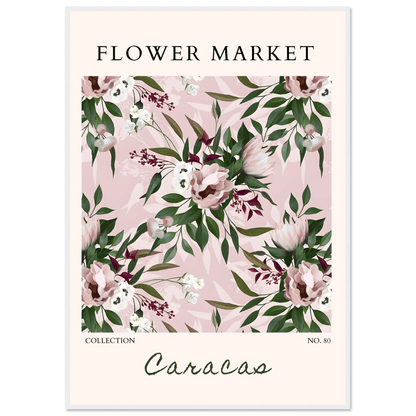 Blush Floral Dream Framed Poster - Vibrantwalls