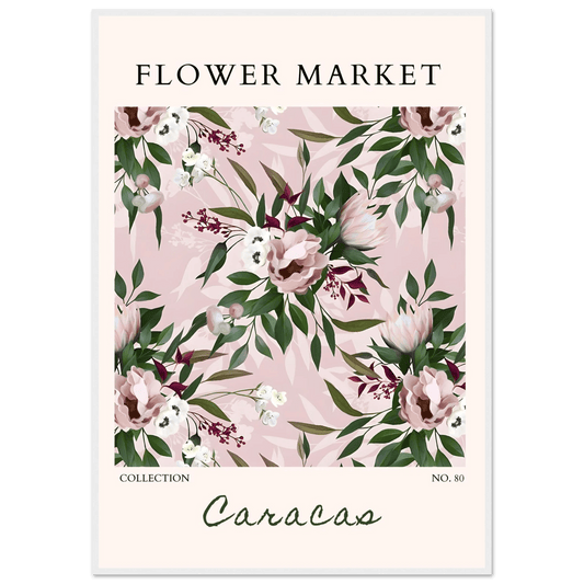 Blush Floral Dream Framed Poster - Vibrantwalls