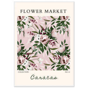 Blush Floral Dream Framed Poster – Elegant Botanical Art Print | Ready-to-Hang in Multiple Sizes & Frame Styles - Vibrantwalls