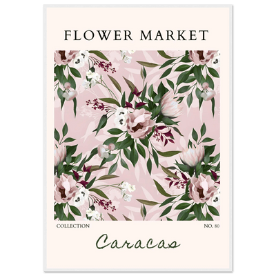 Blush Floral Dream Framed Poster – Elegant Botanical Art Print | Ready-to-Hang in Multiple Sizes & Frame Styles - Vibrantwalls
