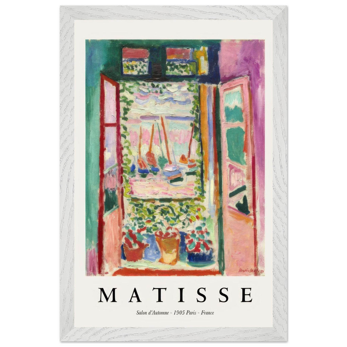Matisse Open Window Art - Captivating Piece for Modern Decor - Vibrantwalls