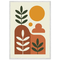 Desert Horizon Landscape Abstract Wall Art - Vibrantwalls