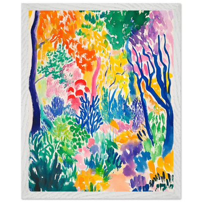 Vibrant Matisse Abstract Garden Joy - Vibrantwalls