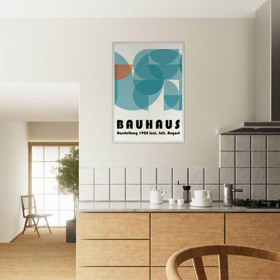 Bauhaus-Style The Blue Tunnel - Vibrantwalls