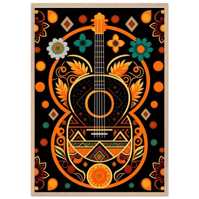 Boho Guitar Dreams - Vibrantwalls