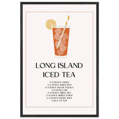 Long Island Iced Tea Recipe Strong Cocktail - Vibrantwalls