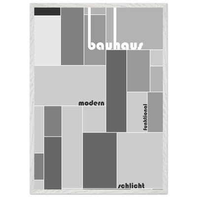 Bauhaus-Style Grid - Vibrantwalls
