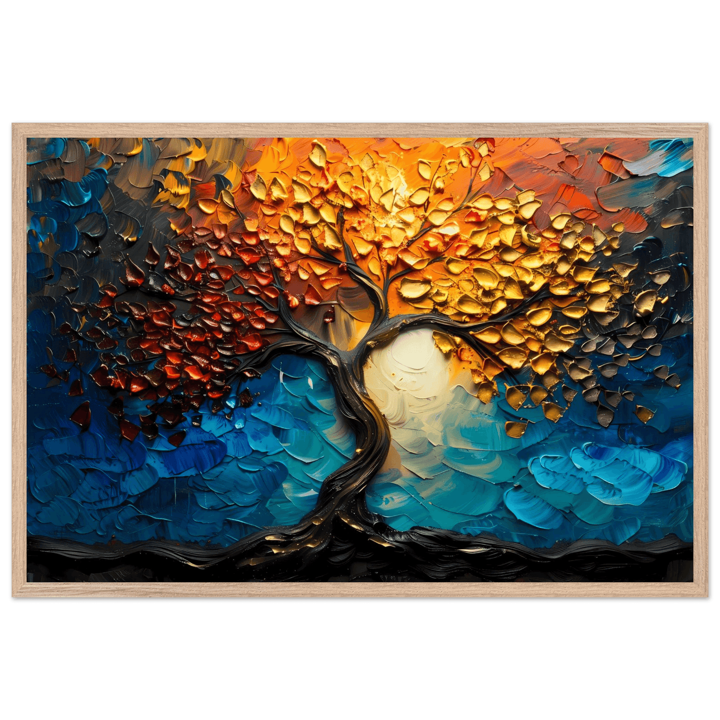 The Tree of Life Premium Wooden - Vibrantwalls