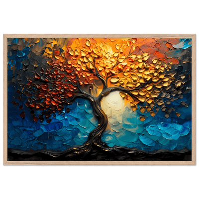 The Tree of Life Premium Wooden - Vibrantwalls