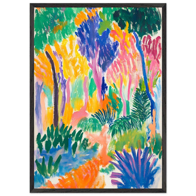 Abstract Foliage Art - Modern Wall Decor for Your Home - Vibrantwalls