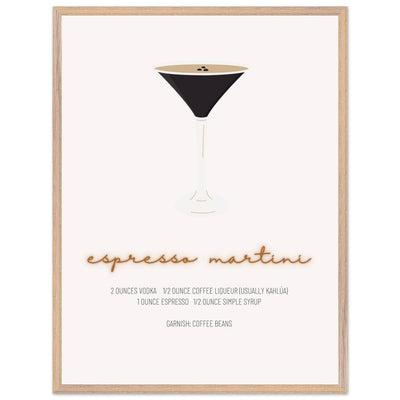 Espresso Martini Cocktail Recipe - Vibrantwalls