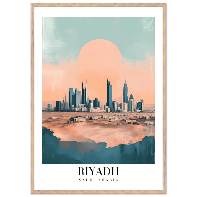 Riyadh Saudi Arabia Wall Art - Vibrantwalls
