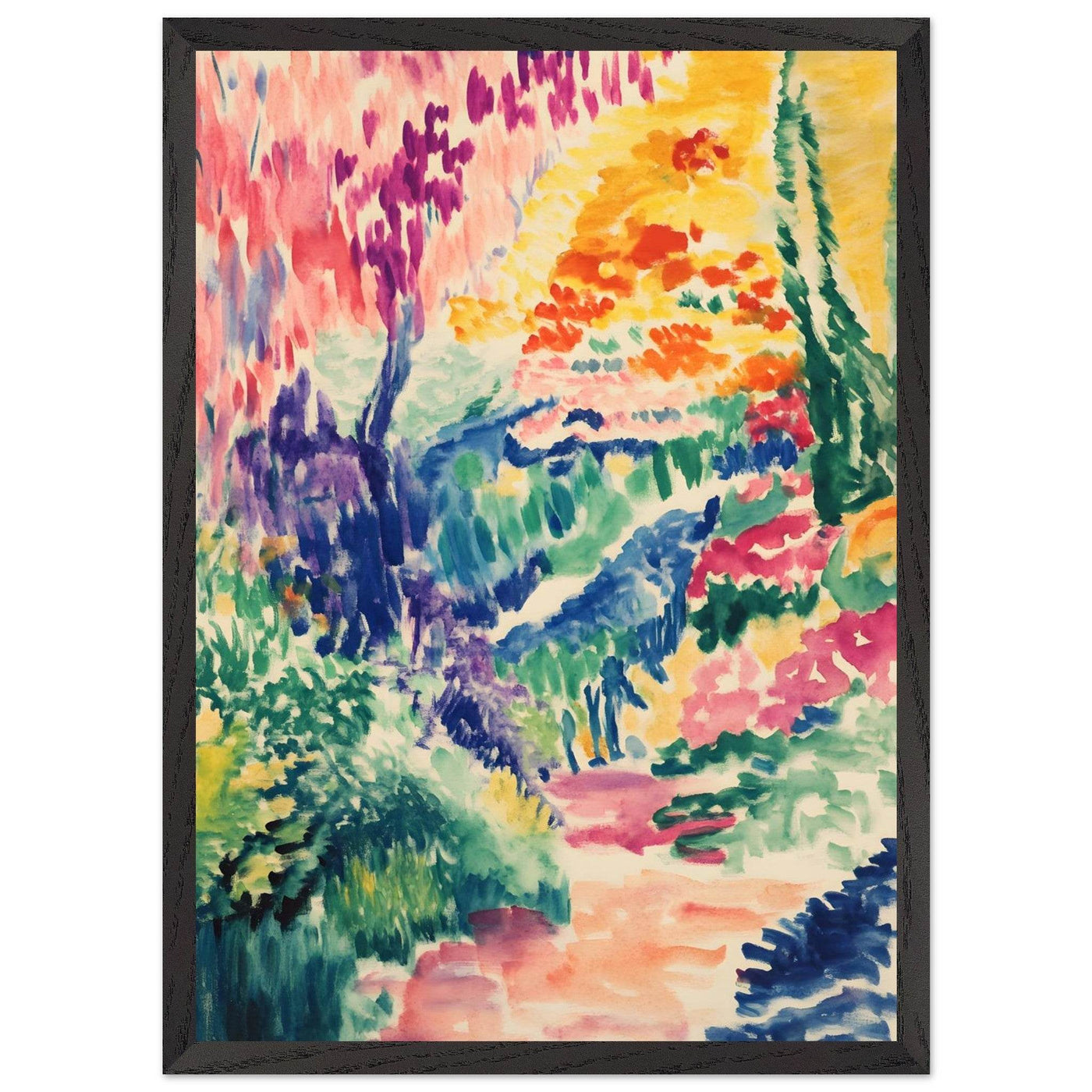 Abstract Garden Delights Henri Matisse - Vibrantwalls