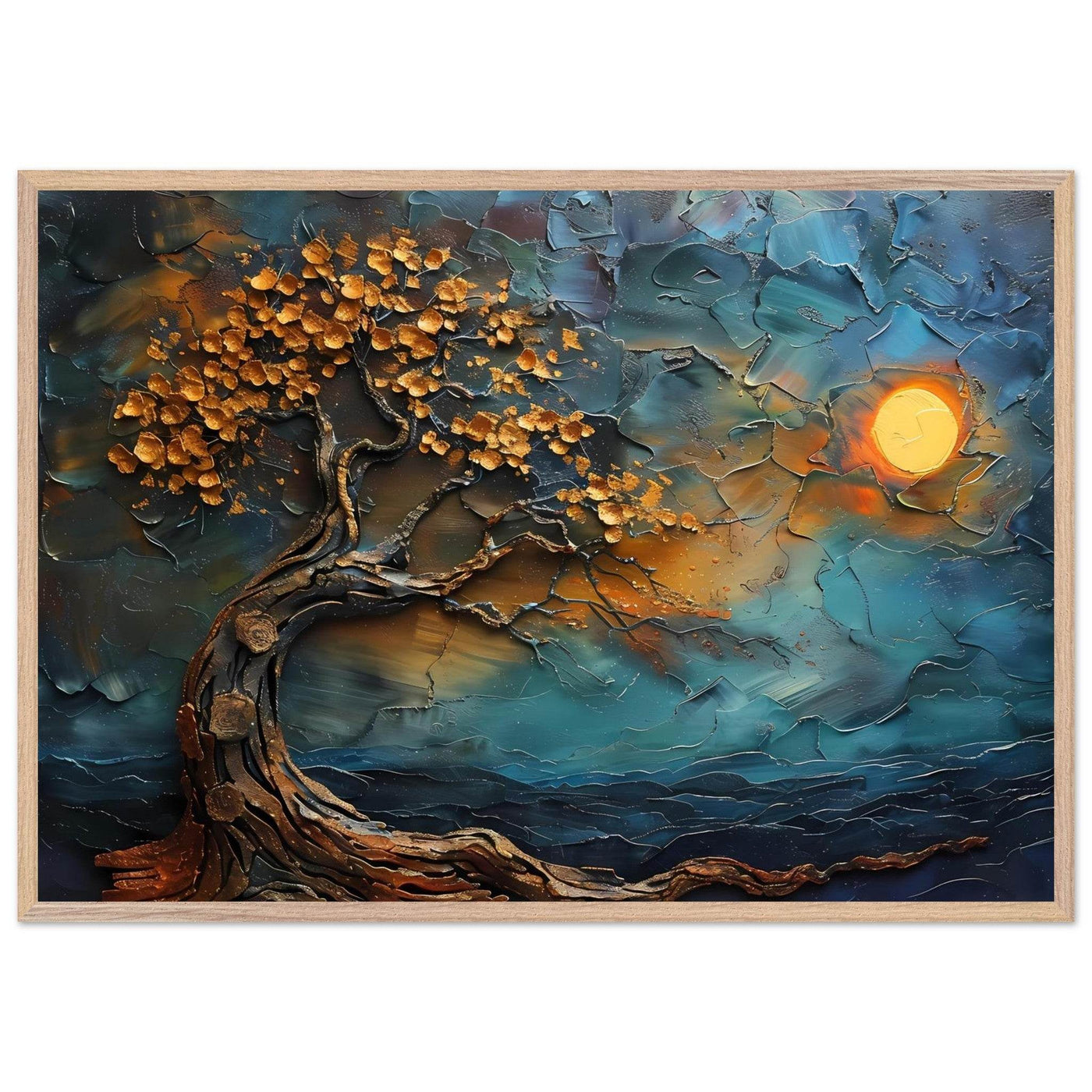Golden Tree of Life - Vibrantwalls
