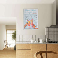 Retro Diner Cocktail Guest Check Wall Art - Vibrantwalls