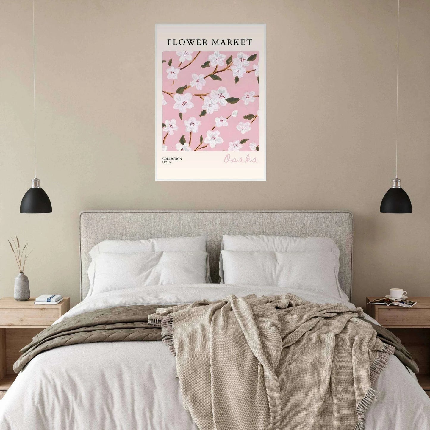 Sakura Pink Bloom Wall Art - Vibrantwalls