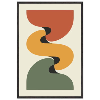 Desert Landscape Abstract - Vibrantwalls