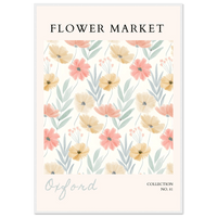 Oxford Flower Market Wall Art - Vibrantwalls