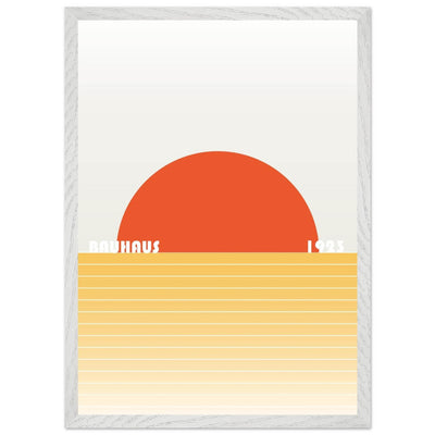 Bauhaus Sunset Abstraction - Vibrantwalls
