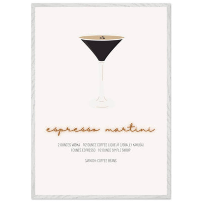 Espresso Martini Cocktail Recipe - Vibrantwalls