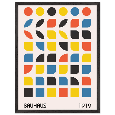 Bauhaus 1919 Geometric Abstract - Vibrantwalls