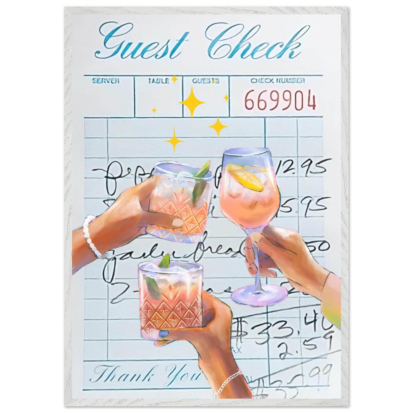 Vibrant Cocktail Party - Vibrantwalls