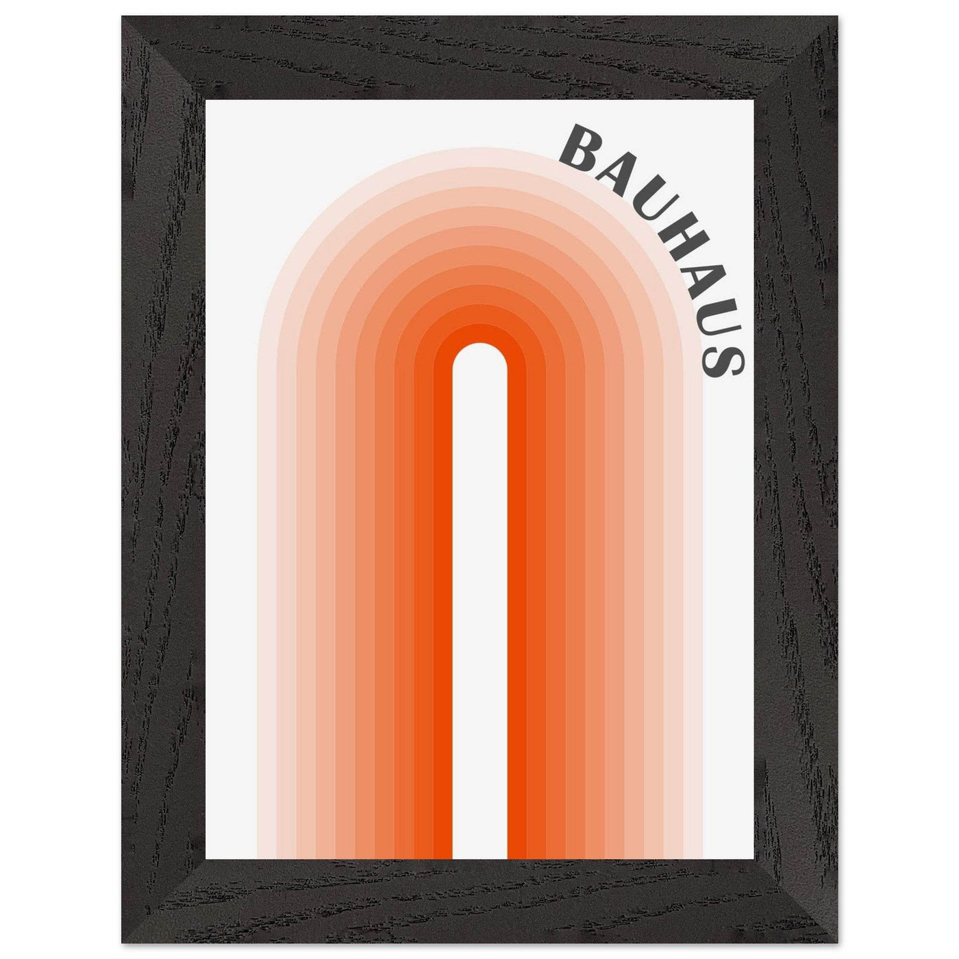 Bauhaus-Style Gradient Arch - Vibrantwalls