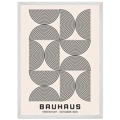 Bauhaus Black & Beige - Vibrantwalls