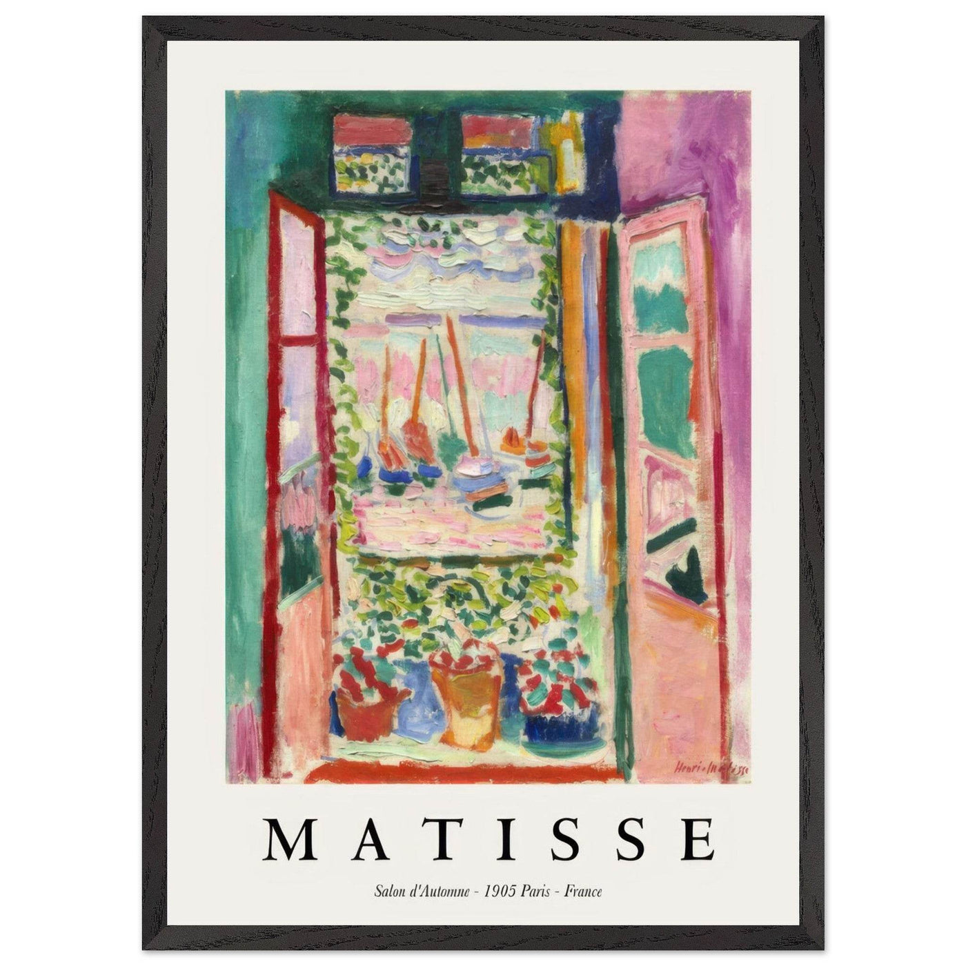 Matisse Open Window Art - Captivating Piece for Modern Decor - Vibrantwalls