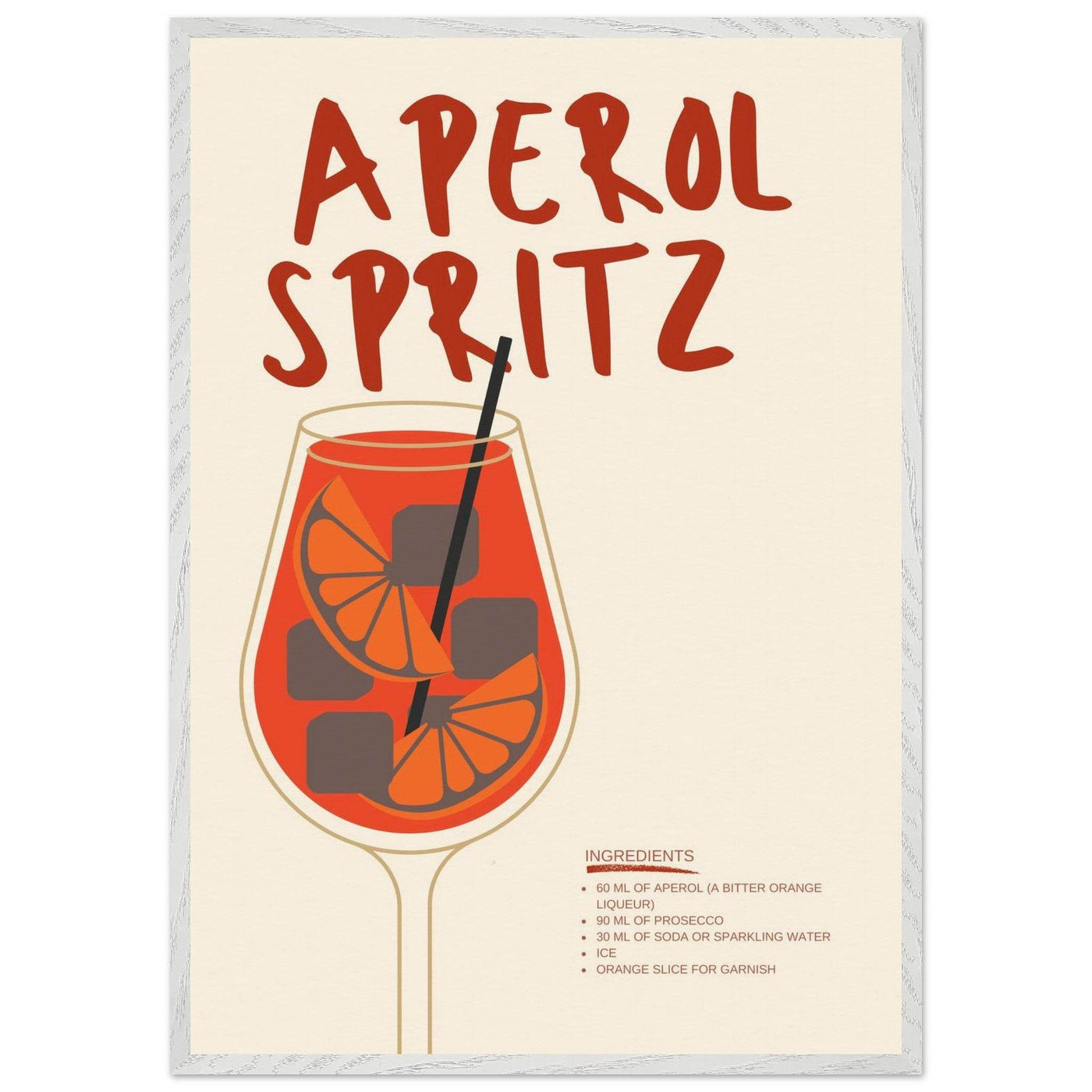 Aperol Spritz - Vibrantwalls