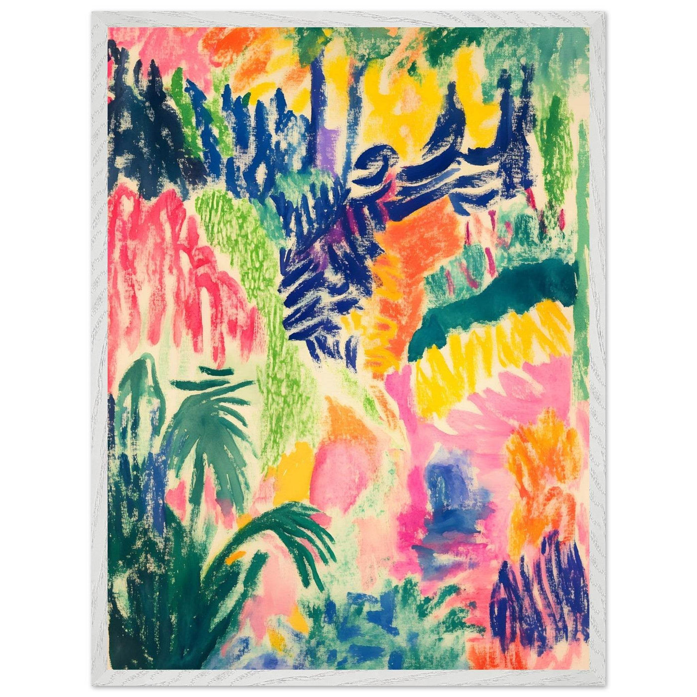 Vibrant Abstract Henri Matisse - Vibrantwalls